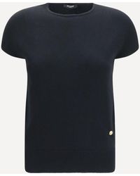 Balmain - Sleeveless Wool And Cashmere Sweater - Lyst