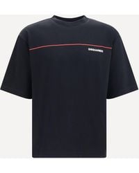 DSquared² - Loose-Fit Logo T-Shirt - Lyst