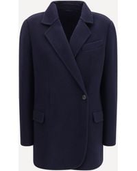 Brunello Cucinelli - Single-Breasted Wool And Cashmere Jacket - Lyst