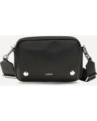 Loewe - Small Pebble Messenger Shoulder Bag - Lyst
