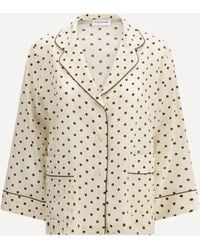 P.A.R.O.S.H. - P. A.R. O. H. Polka-Dot Silk Shirt - Lyst