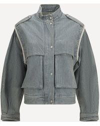Isabel Marant - Edany Cotton Twill Jacket - Lyst