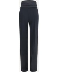 Ermanno Scervino - Satin High-Waisted Pants - Lyst