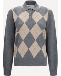 Rohe - Ballantyne Argyle Polo - Lyst