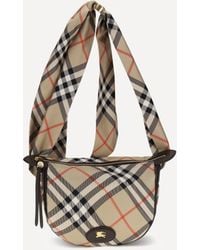 Burberry - Ribbon Silk Twill Shoulder Bag - Lyst