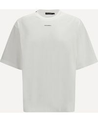 Dolce & Gabbana - Dolce & Gabbana Oversized T-Shirt With Print Crew Neck - Lyst