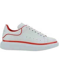 Alexander McQueen - And Leather Oversized Sneakers - Lyst