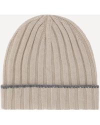 Brunello Cucinelli - Beanie Hat - Lyst