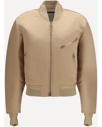 Tom Ford - Giacca Bomber Da Aviatore - Lyst