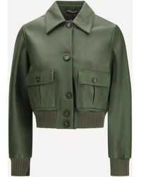 Valstar - Cropped Nappa Ino Jacket - Lyst