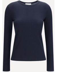 Max Mara - Ribbed Long-Sleeve Sweater - Lyst
