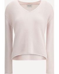 Forte Forte - Forte_Forte Cashmere And Wool V-Neck Sweater - Lyst
