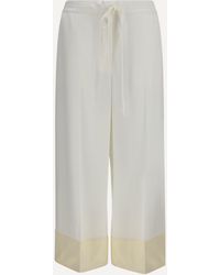 TOTEME - Drawstring Satin Pants - Lyst