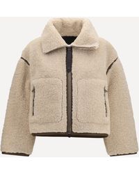 Pinko - Eco Shearling Jacket - Lyst