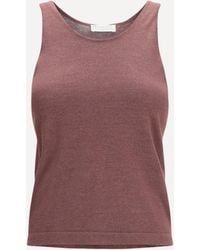 Brunello Cucinelli - Sparkling Knit Tank Top - Lyst