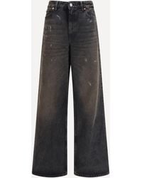 Our Legacy - Full Cut Nebula Wash Jeans - Lyst