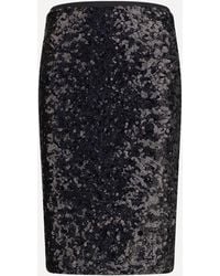 Pinko - Pappacieca Pencil Skirt With Sequins - Lyst