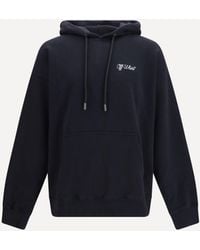 Off-White c/o Virgil Abloh - Script Logo Skate Hoodie - Lyst