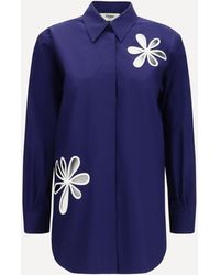 Fendi - Ajour Motif Shirt - Lyst