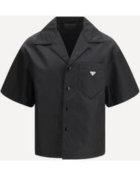 Prada - Short-Sleeve Re-Nylon Shirt - Lyst