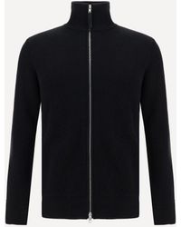 Margiela - Cotton Zip-Up Sweater - Lyst