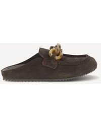 Pedro Garcia - Brown Calf Leather Bos Taurus Mules - Lyst