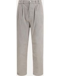 Brunello Cucinelli - Stretch Canvas Pants - Lyst