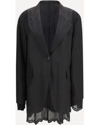 Our Legacy - Reversible Drip Single Breasted Blazer - Lyst