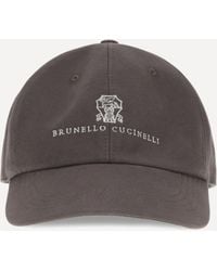 Brunello Cucinelli - Logoed Baseball Hat - Lyst