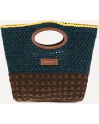 Marni - Knotty Crochet Wool Handbag - Lyst