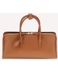 Alaïa - Small Delta Nubuck Handbag - Lyst