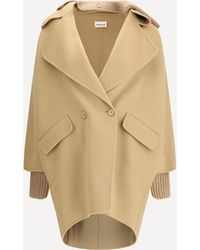 P.A.R.O.S.H. - P. A.R. O.S. H. Double-Breasted Coat - Lyst