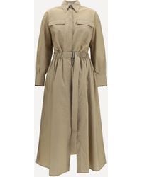 Brunello Cucinelli - Shirt And Skirt Dress - Lyst