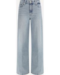 7FOR - Lotta Wide-Leg Jeans - Lyst