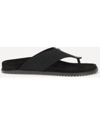 Dolce & Gabbana - Logo Thong Sandals - Lyst