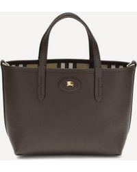 Burberry - Bloomsbury Mini Reversible Tote Bag - Lyst
