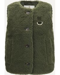 Barbour - Bowes Teddy Fleece Gilet - Lyst