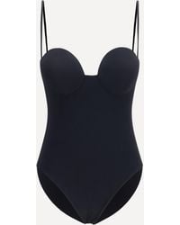 Magda Butrym - Retro Bustier One-Piece Swimsuit - Lyst