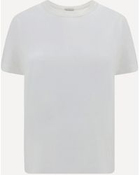 Brunello Cucinelli - Monochrome T-Shirt - Lyst