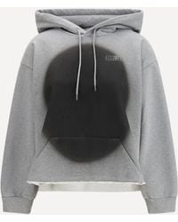 MM6 by Maison Margiela - Numeric Logo Spray Hoodie - Lyst