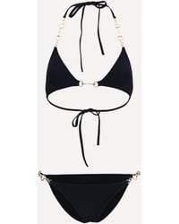 Gucci - Stretch Jersey Bikini With Horsebit - Lyst