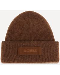 Jacquemus - Gros Grain Ribbed Beanie - Lyst