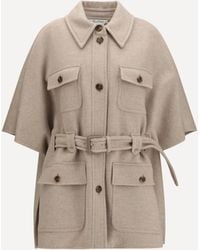Max Mara - Nettare Cashmere Cape Roccia - Lyst