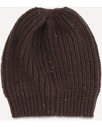 Brunello Cucinelli - Cashmere Beanie Hat - Lyst