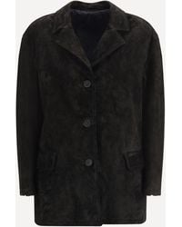 Salvatore Santoro - Suede Leather Jacket - Lyst