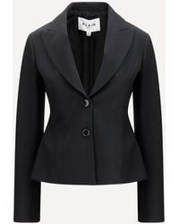 Alaïa - Lightweight Wool Single-Breasted Jacket - Lyst