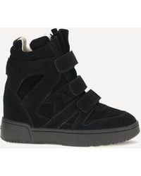 Isabel Marant - Wedge Leather Sneakers Im3-Gz - Lyst