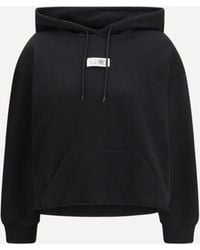 MM6 by Maison Margiela - Cotton Hoodie - Lyst