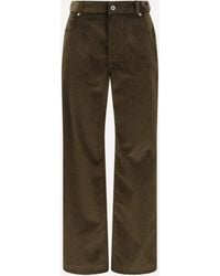 Loewe - Cotton Corduroy Pants - Lyst