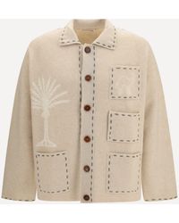 BAZISZT - Seeker Cashmere Cardigan - Lyst